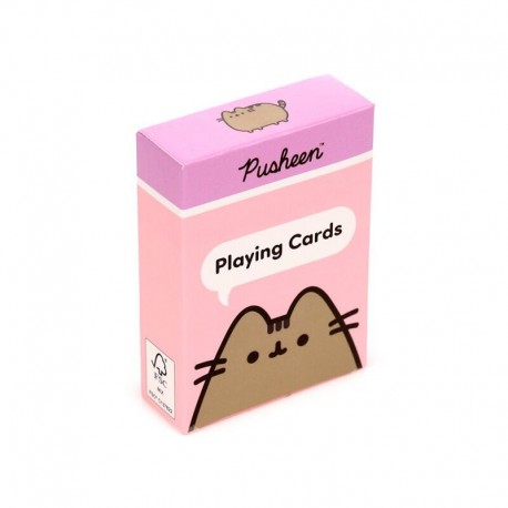 Baraja de cartas francesa diseño Pusheen