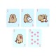 Baraja de cartas francesa diseño Pusheen