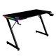 Bureau gaming Mars Gaming MGDX120RGB avec RGB et structure métallique