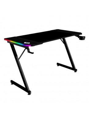 Bureau gaming Mars Gaming MGDX120RGB avec RGB et structure métallique