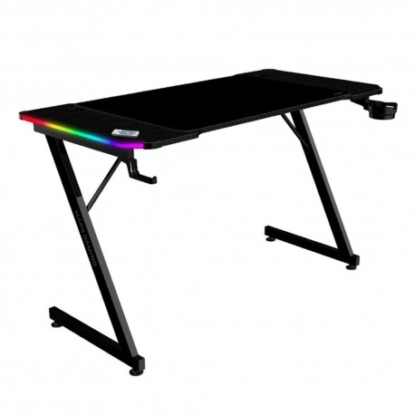 Bureau gaming Mars Gaming MGDX120RGB avec RGB et structure métallique