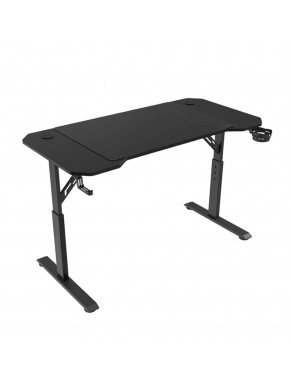 Bureau noir Mars Gaming avec support réglable