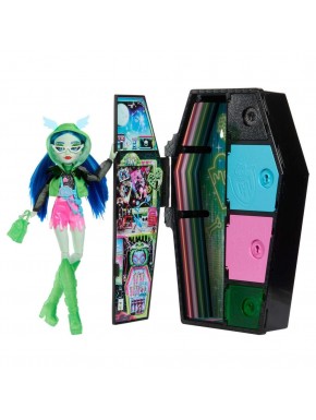 Poupée Monster High Skulltimate Secrets Neon Frights avec casier