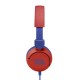 Auriculares JBL Jr310 rojo y azul para niños