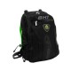 Mochila gaming verde Keep Out BK7 con compartimentos