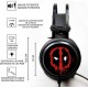 Auriculares gaming Deadpool Marvel con luces LED