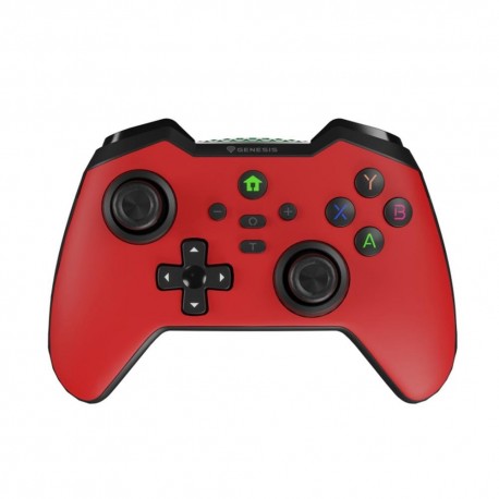 Gamepad Genesis Mangan 400 rojo multiplataforma