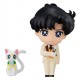 Set 2 Figuras Sailor Moon Petit Chara Happy Wedding 6 cm
