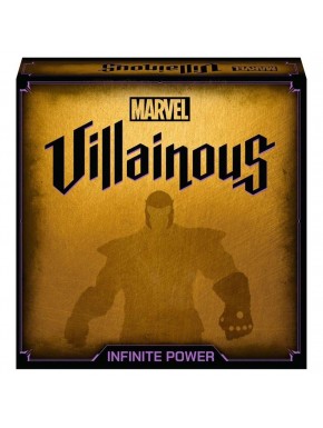 Caixa do jogo de tabuleiro Marvel Villainous da Ravensburger