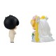Set 2 Figuras Sailor Moon Petit Chara Happy Wedding 6 cm