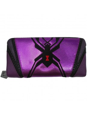 Cartera Loungefly púrpura de Widowmaker de Overwatch