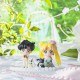 Set 2 Figuras Sailor Moon Petit Chara Happy Wedding 6 cm