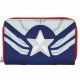 Cartera de cosplay de Marvel Falcon Capitán América de Loungefly