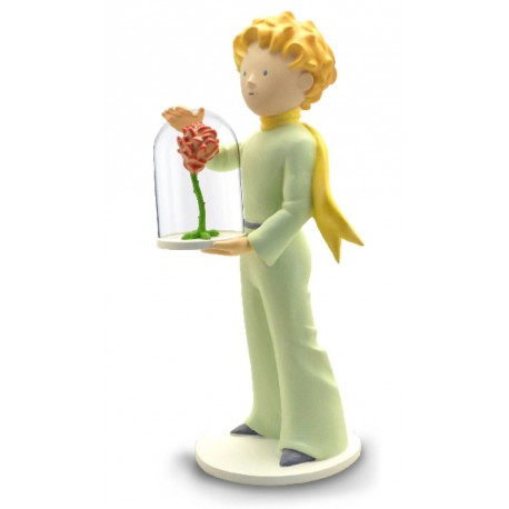 Figura El Principito con su Rosa 21 cm