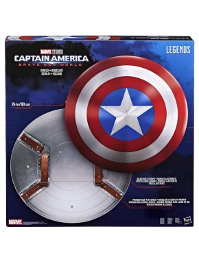 Escudo de Capitán América réplica 60 cm de Marvel Legends