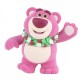 Figura flocada de Lotso con collar de flores y fresas