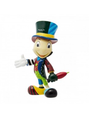 Figurine de collection Enesco Disney Jiminy Cricket avec chapeau et parapluie