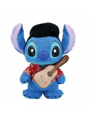 Figura esponjosa de Stitch Elvis con guitarra
