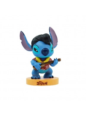 Figura de Stitch como Elvis con camisa hawaiana