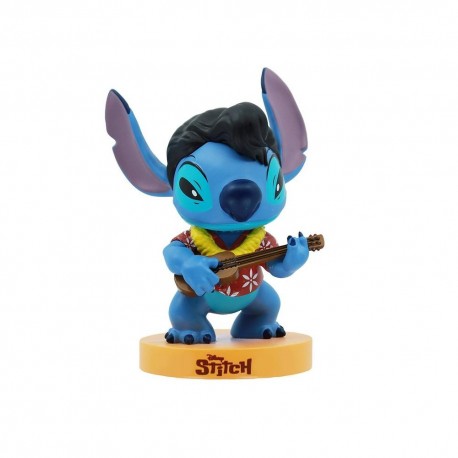 Figura de Stitch como Elvis con camisa hawaiana