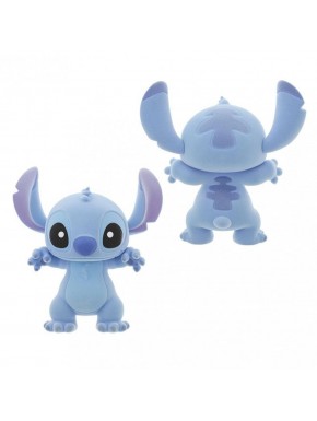 Figura flocada do Stitch da Disney com acabamento suave