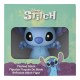 Figura flocada do Stitch da Disney com acabamento suave