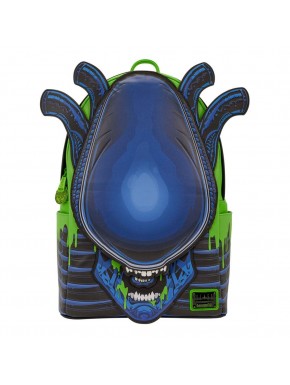 Sac à dos vert et bleu Alien de Loungefly