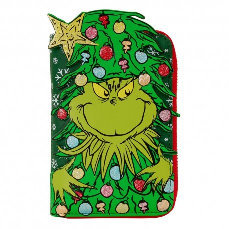 Portefeuille Grinch Holiday de Dr. Seuss par Loungefly
