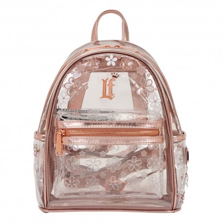Sac à dos floral transparent Loungefly