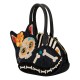 Sac Loungefly avec design de chat squelette du Jour des Morts
