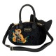 Sac Loungefly avec design de chat squelette du Jour des Morts