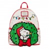 Mini Mochila Holiday Peanuts por Loungefly - Alta Qualidade