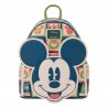 Disney by Loungefly Mini Sac à dos Mickey et Minnie Holiday