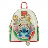 Disney por Loungefly Mini Mochila Lilo e Stitch Holiday