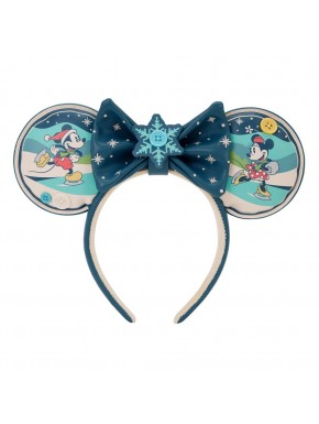 Serre-tête Disney Mickey et Minnie Holiday avec design festif