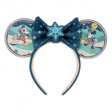 Serre-tête Disney Mickey et Minnie Holiday avec design festif