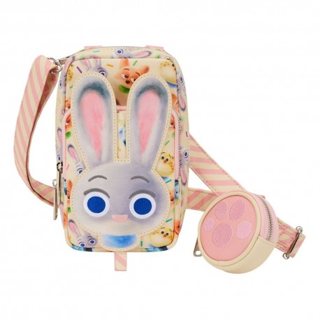 Sac bandoulière rose avec design de lapin Zootopia