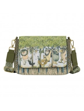Sac bandoulière vert de Where the Wild Things Are par Loungefly