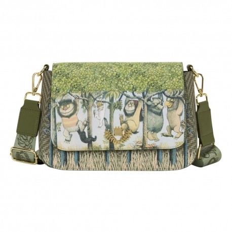 Sac bandoulière vert de Where the Wild Things Are par Loungefly