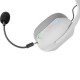Casque Mars Gaming blanc avec micro et ARGB