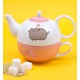 Set Teapot and Cup Pusheen Cat