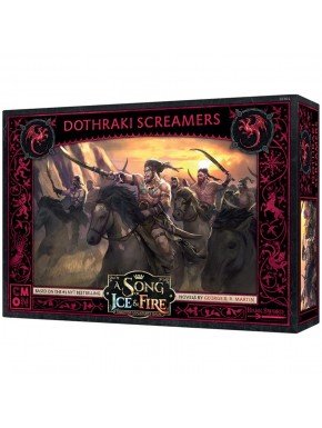 Boîte de jeu de miniatures Hurleurs Dothraki