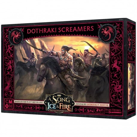 Boîte de jeu de miniatures Hurleurs Dothraki