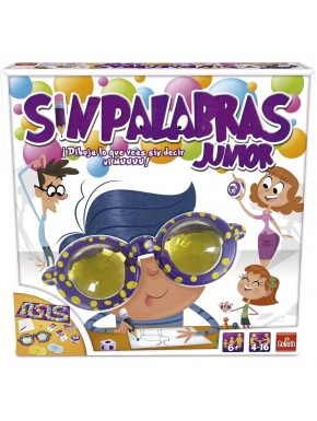 Jogo de tabuleiro Sin Palabras Junior com óculos