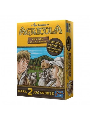 Boîte de jeu de société Agricola : Animaux à la Ferme