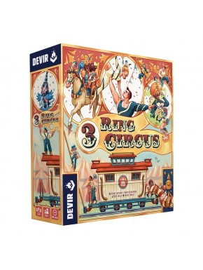 Boîte du jeu de société 3 Ring Circus