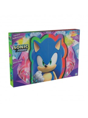 Calendário do advento Sonic Prime com 27 surpresas