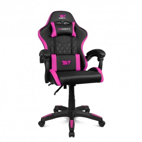 Cadeira gaming Drift DR35 preta e rosa