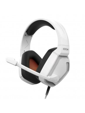 auriculares gaming Krom Kopa Pro blancos