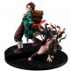 Figuras de los hermanos Kamado de Megahouse en Kimetsu no Yaiba
